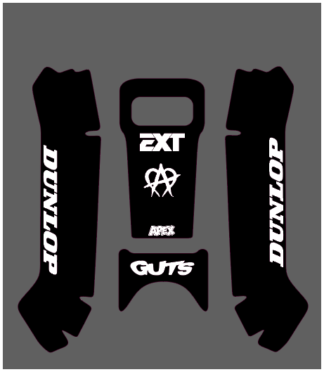 Surron Battery Cover Decal