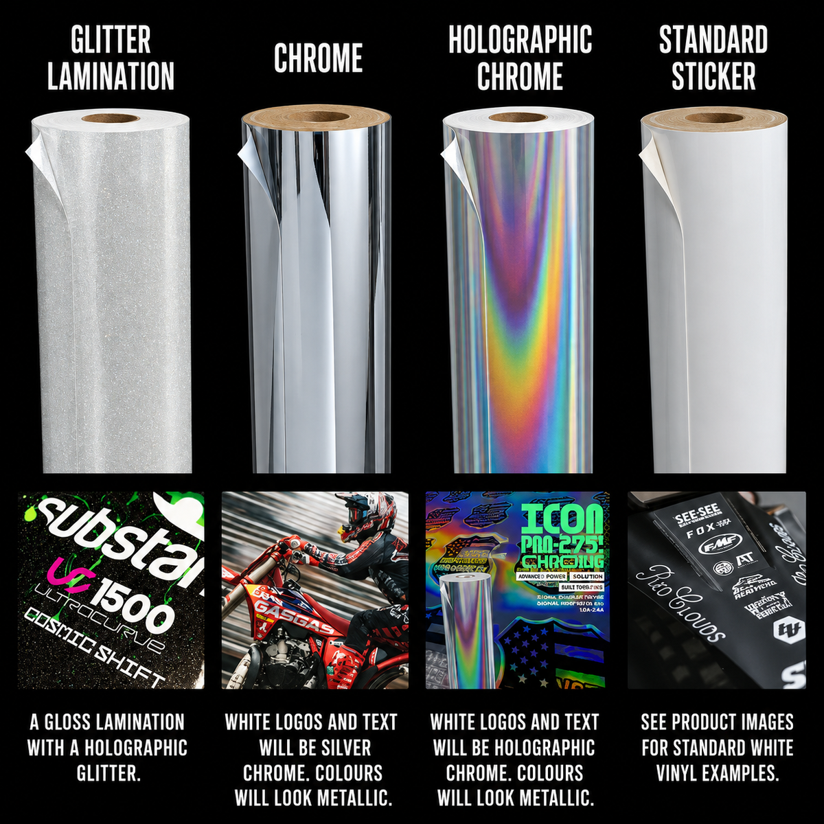Vinyl and overlaminate finish comparison guide