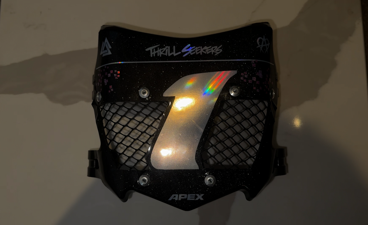 Custom Vented Motocutz Plate