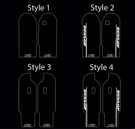 Talaria xxx/Mx4 Fork Guard decals