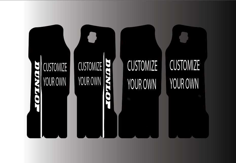 Custom KKE Fork Guard Decals (Light Bee X)