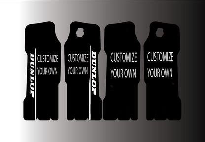 Custom KKE Fork Guard Decals (Light Bee X)