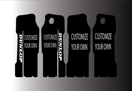 Custom KKE Fork Guard Decals (Light Bee X)