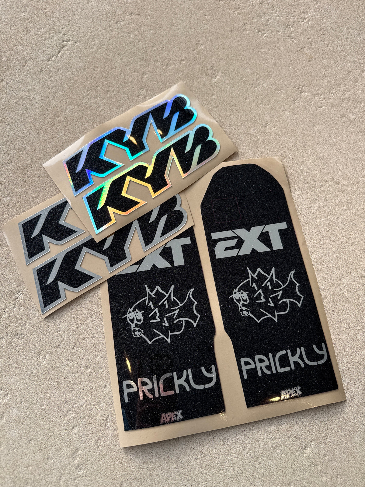 Fork guard graphics