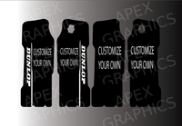 Custom KKE Fork Guard Decals (Light Bee X)